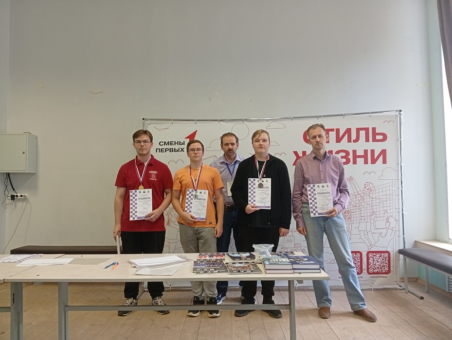 Призёры турнира юношей до 19 лет